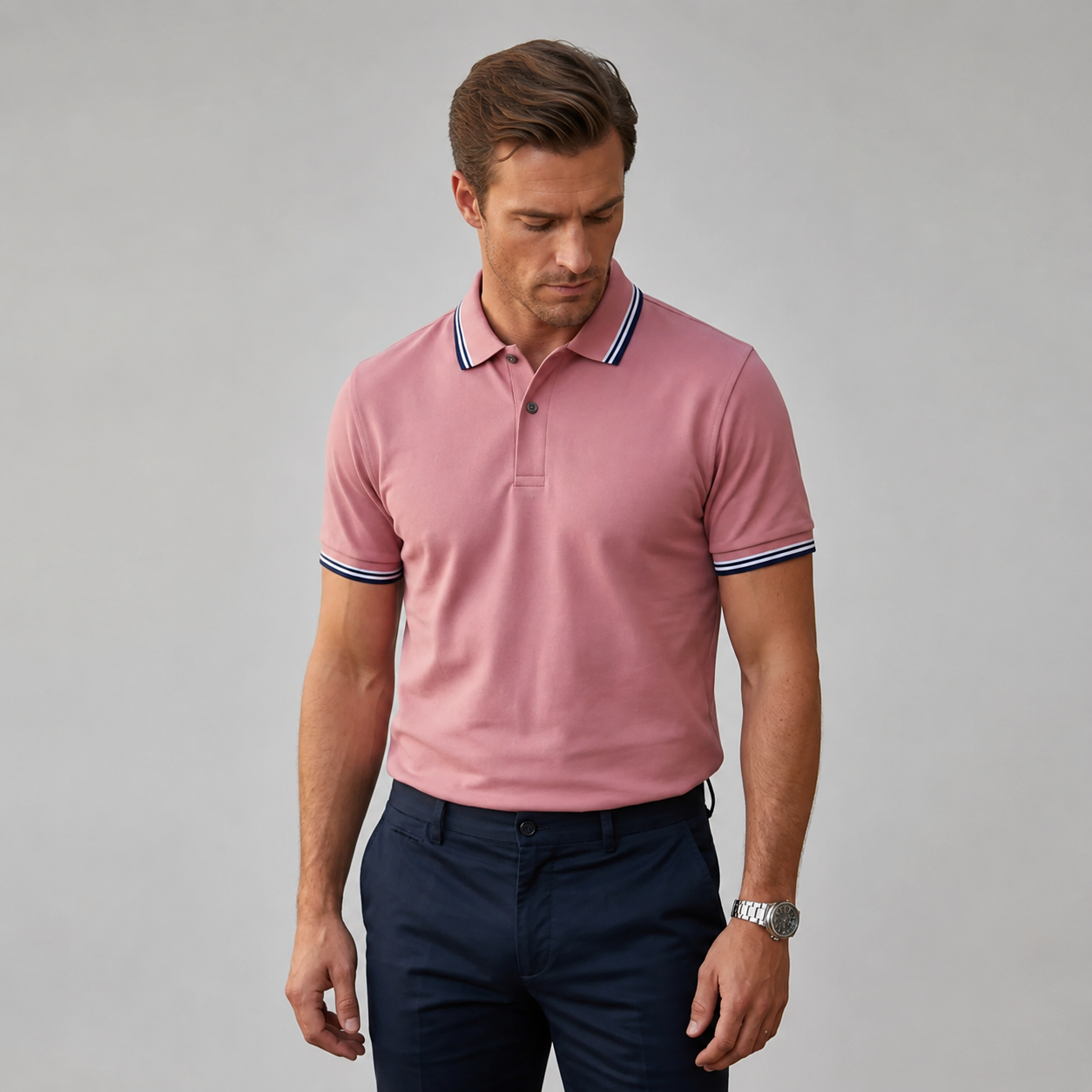 Men’s Cotton Polo Shirt