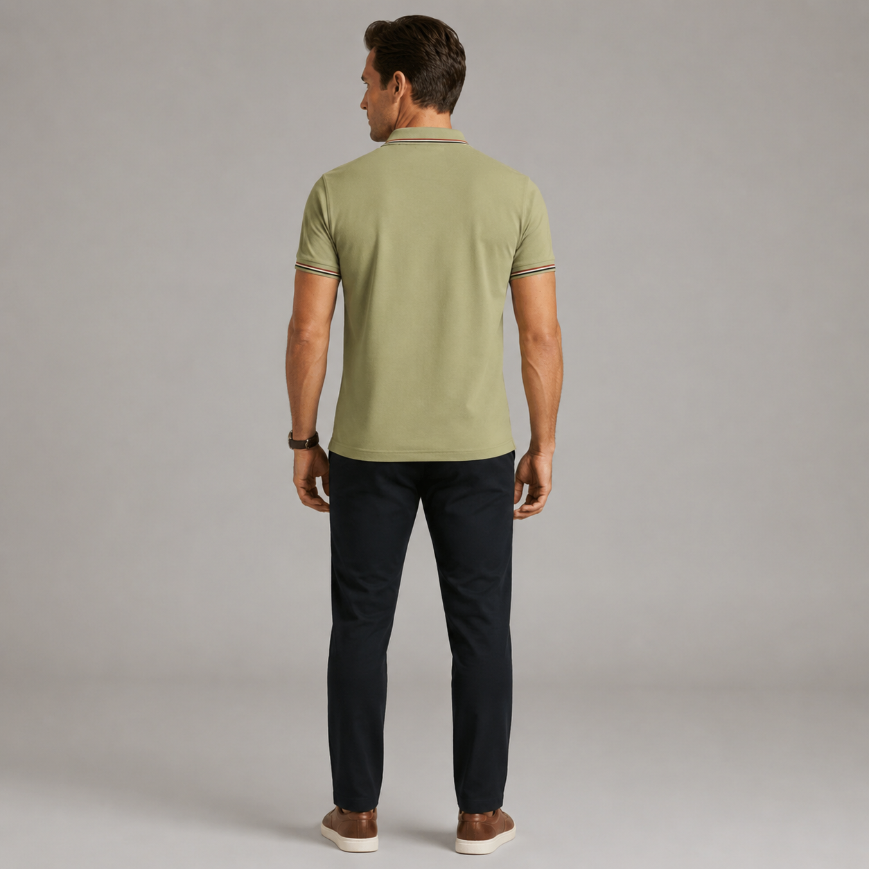 Men’s Stylish Cotton Polo Shirt