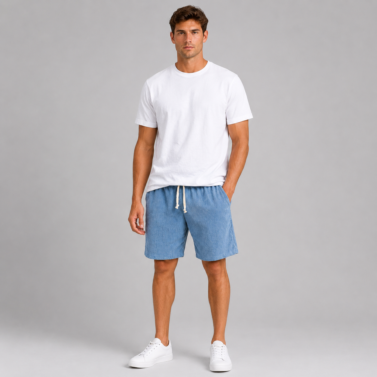 Men’s Corduroy Relaxed Fit Shorts