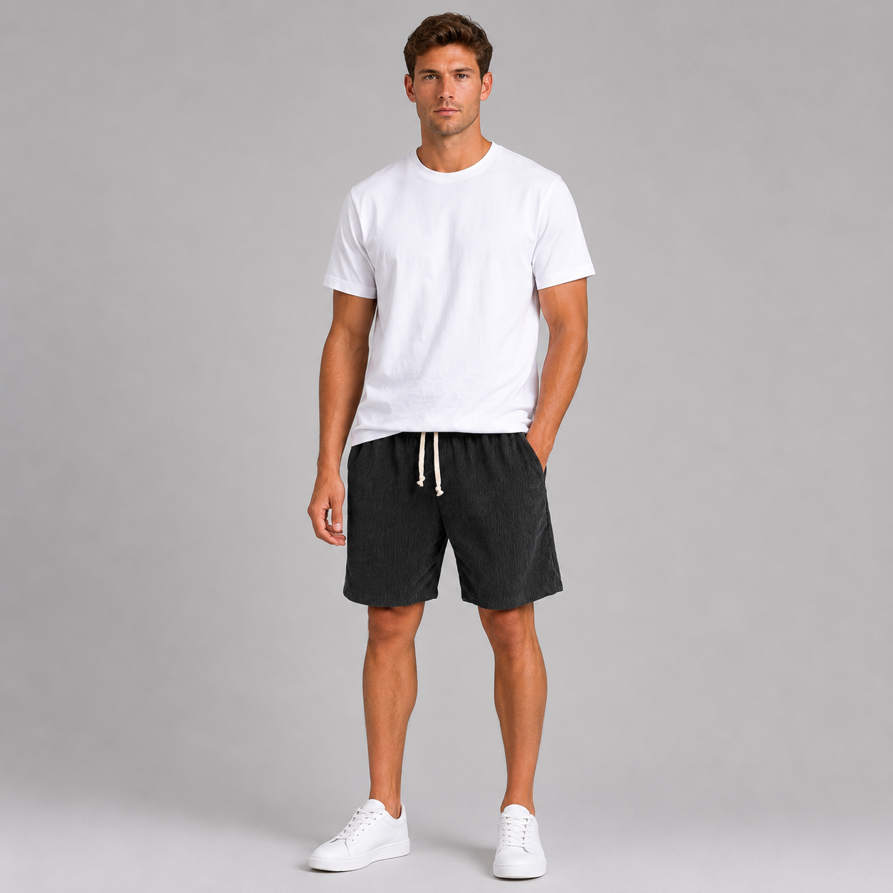 Men’s Corduroy Relaxed Fit Shorts