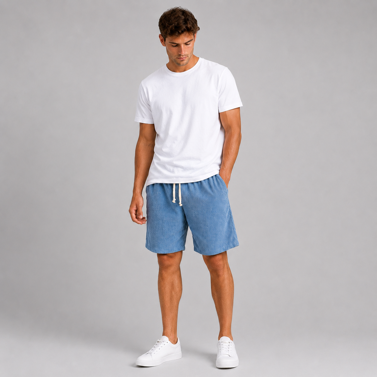 Men’s Corduroy Relaxed Fit Shorts