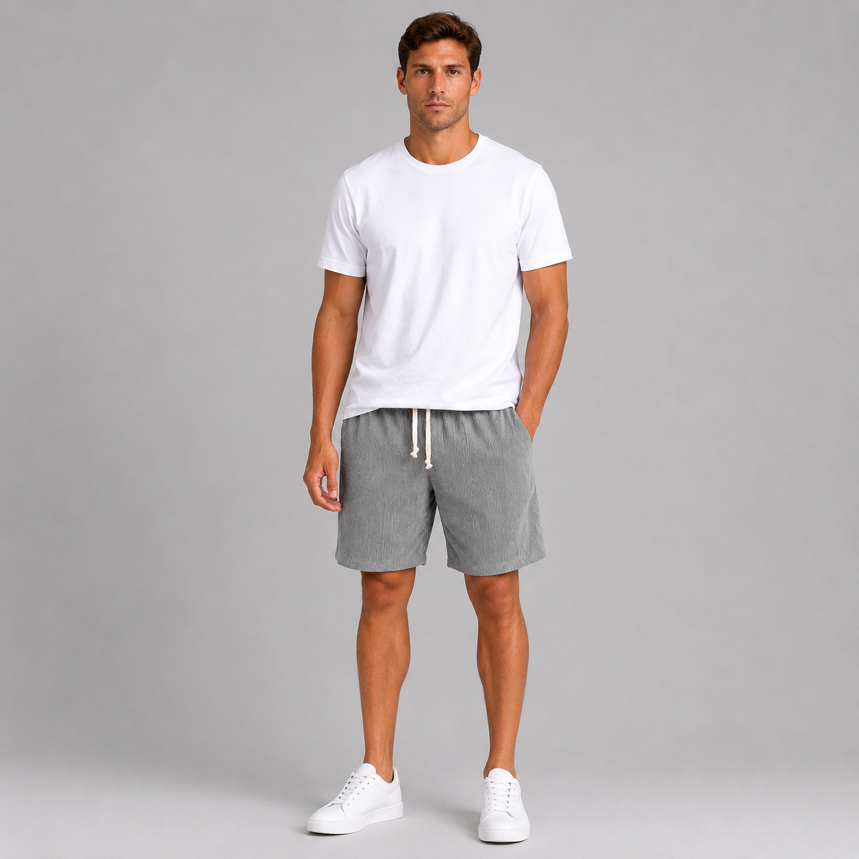 Men’s Corduroy Relaxed Fit Shorts
