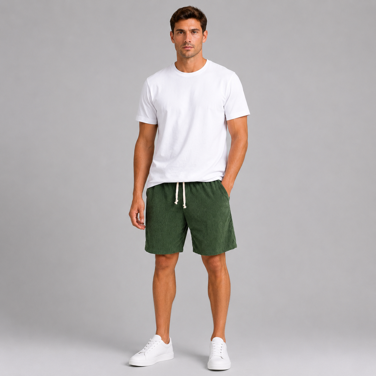 Men’s Corduroy Relaxed Fit Shorts