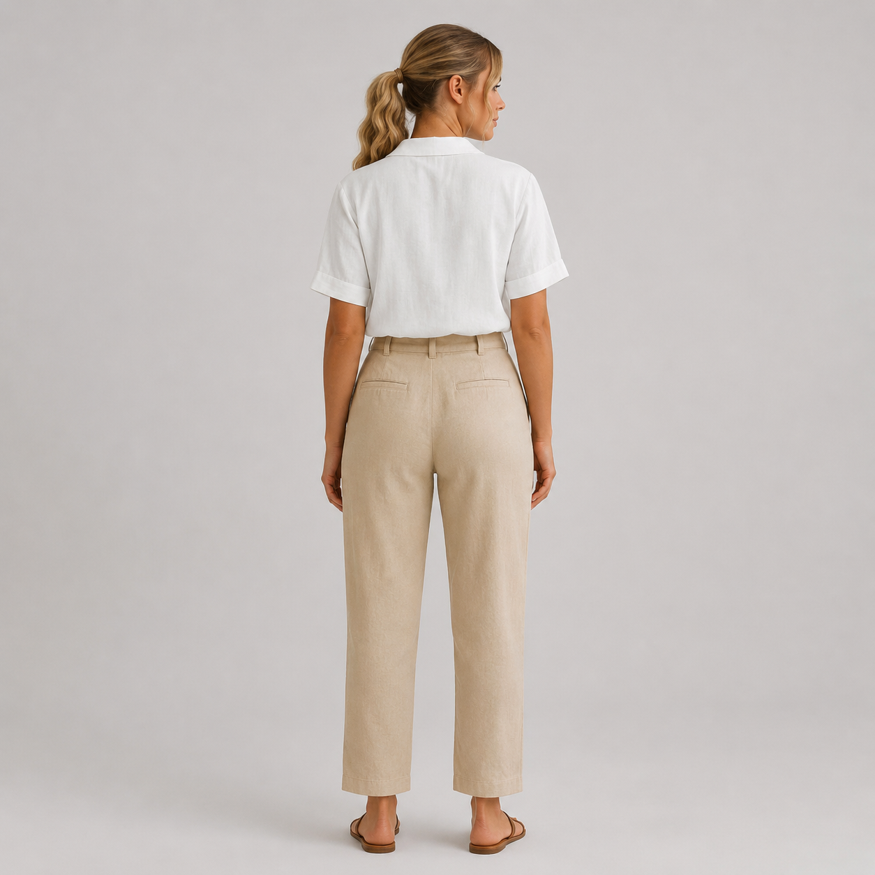 Women Relaxed-Fit Shawl Collar Blouse
