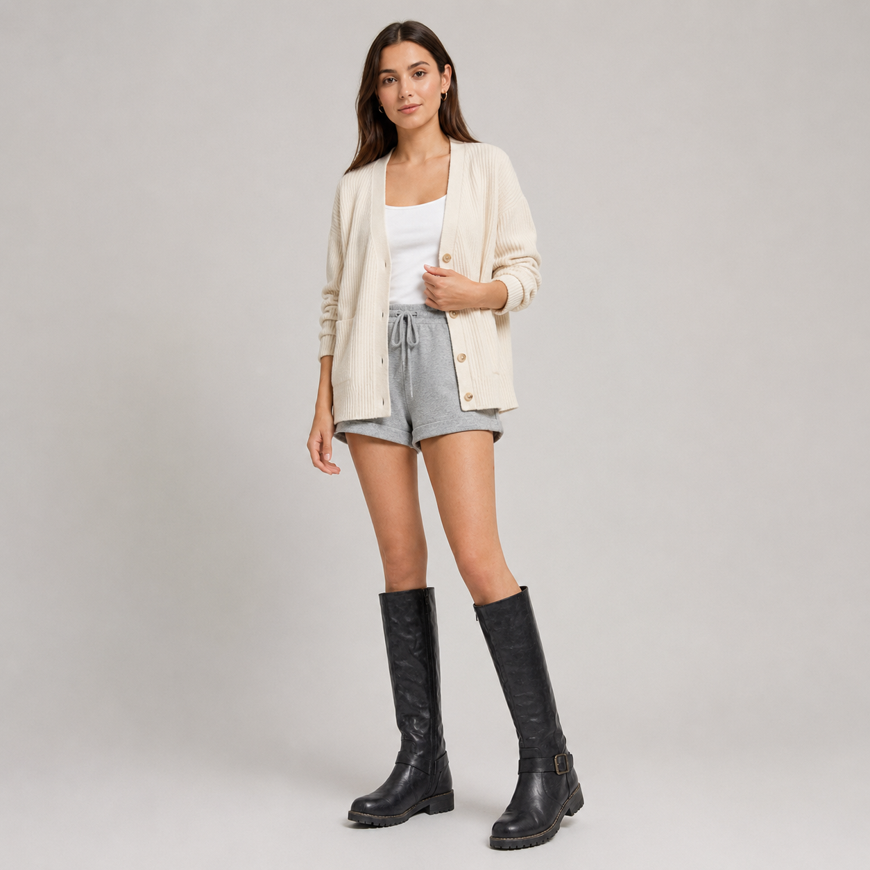 Women’s Supportive Leather Knee-High Boots