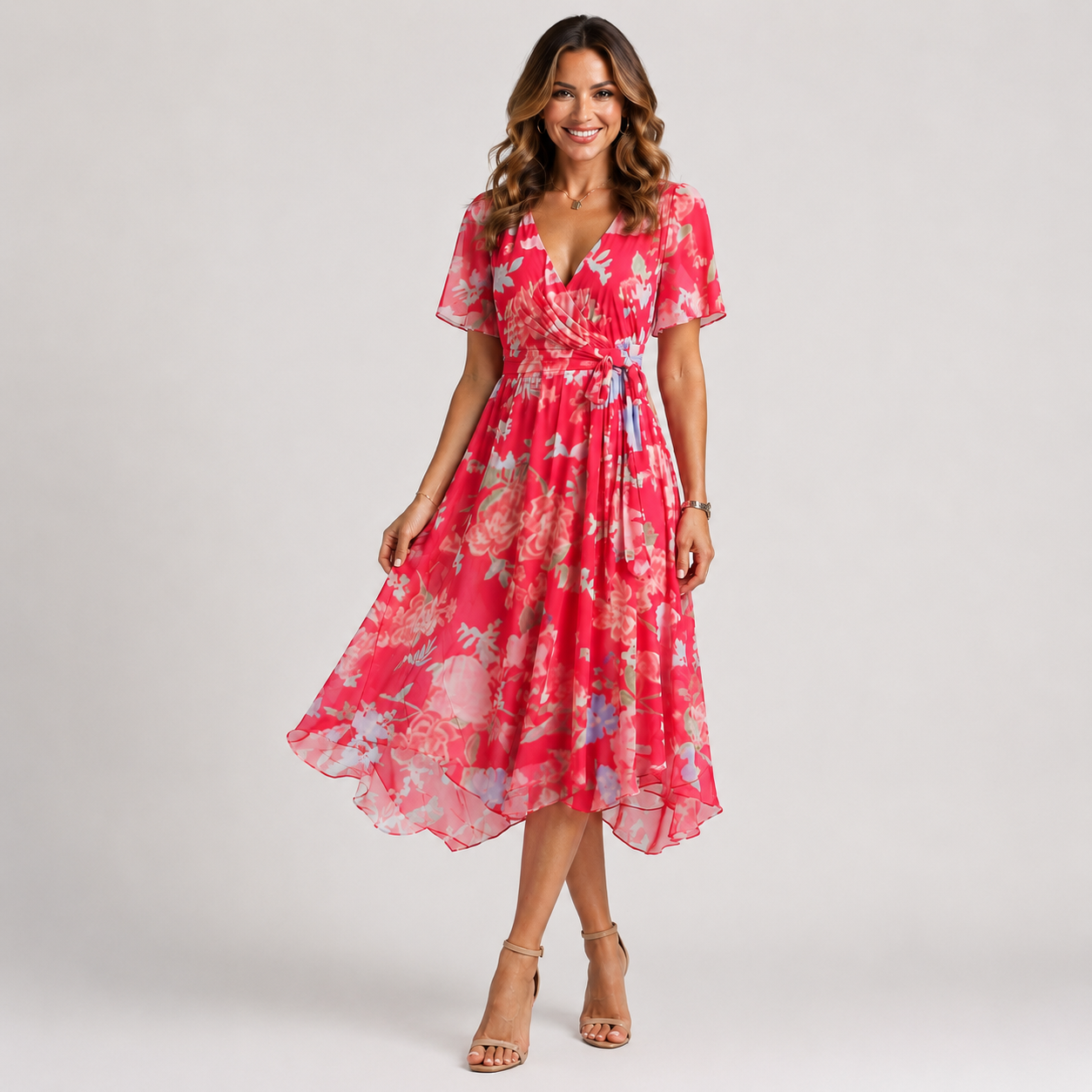 Women’s V-Neck Summer Dress