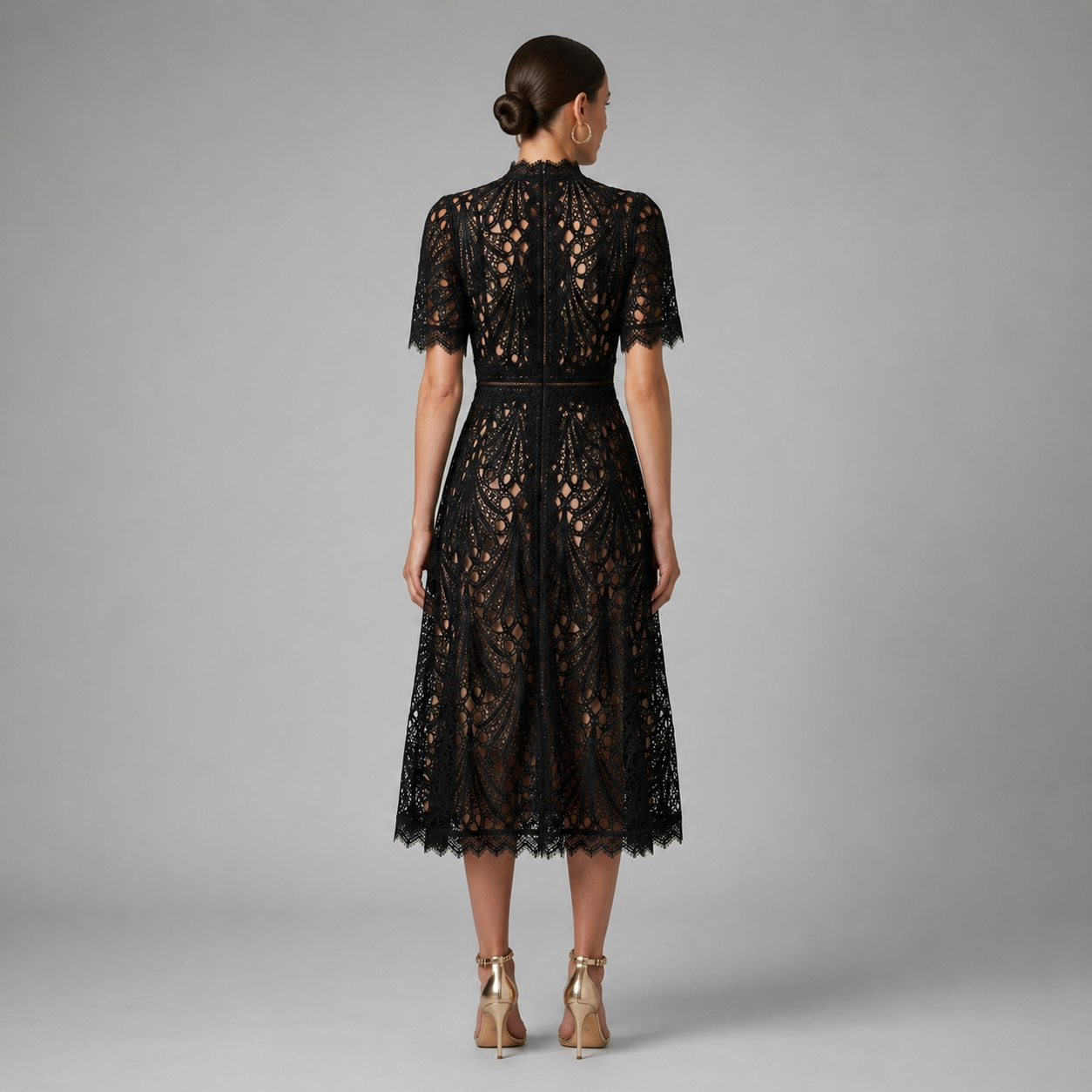 Women’s Lace Midi Dress
