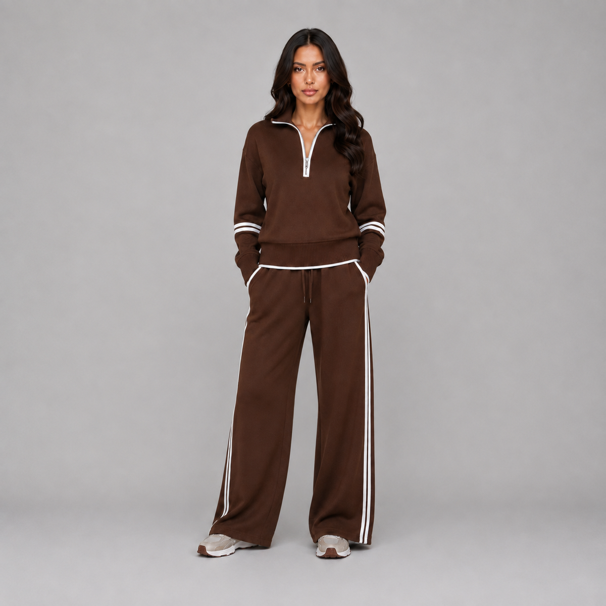 Women’s Half Zip Lounge Set