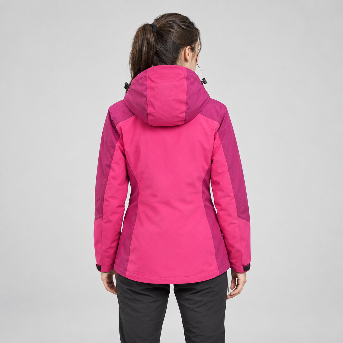 Women's Colour-Block Hooded Jacket — product image