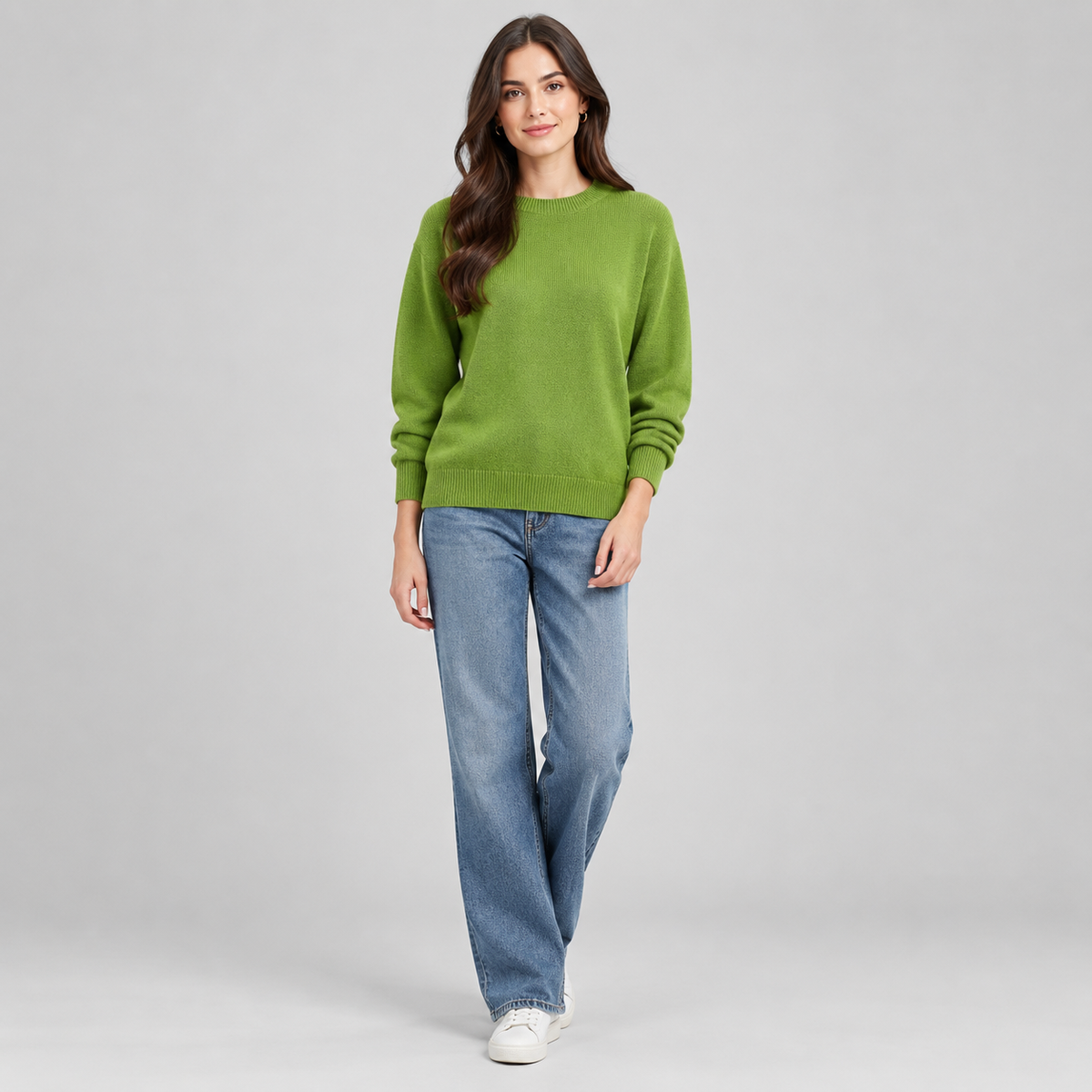 Women's Long Sleeve Knit Sweater — product image