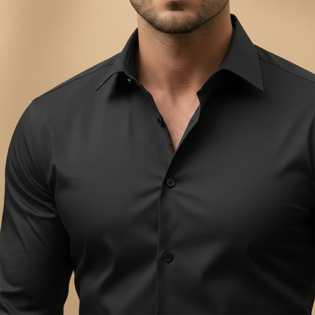 The Carlton Men's Long Sleeve Dress Shirt
