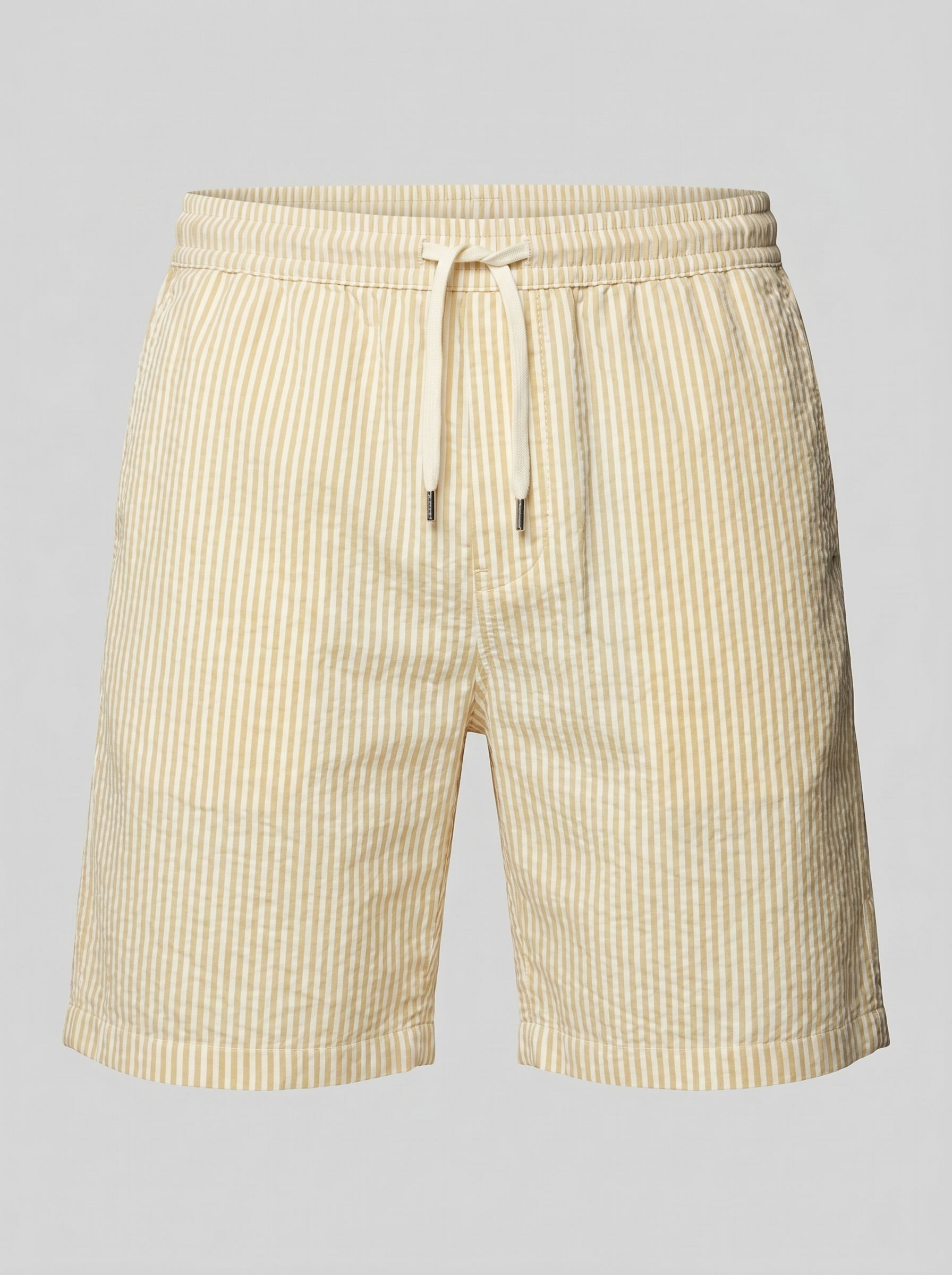 Men's Striped Drawstring Casual Shorts Summer