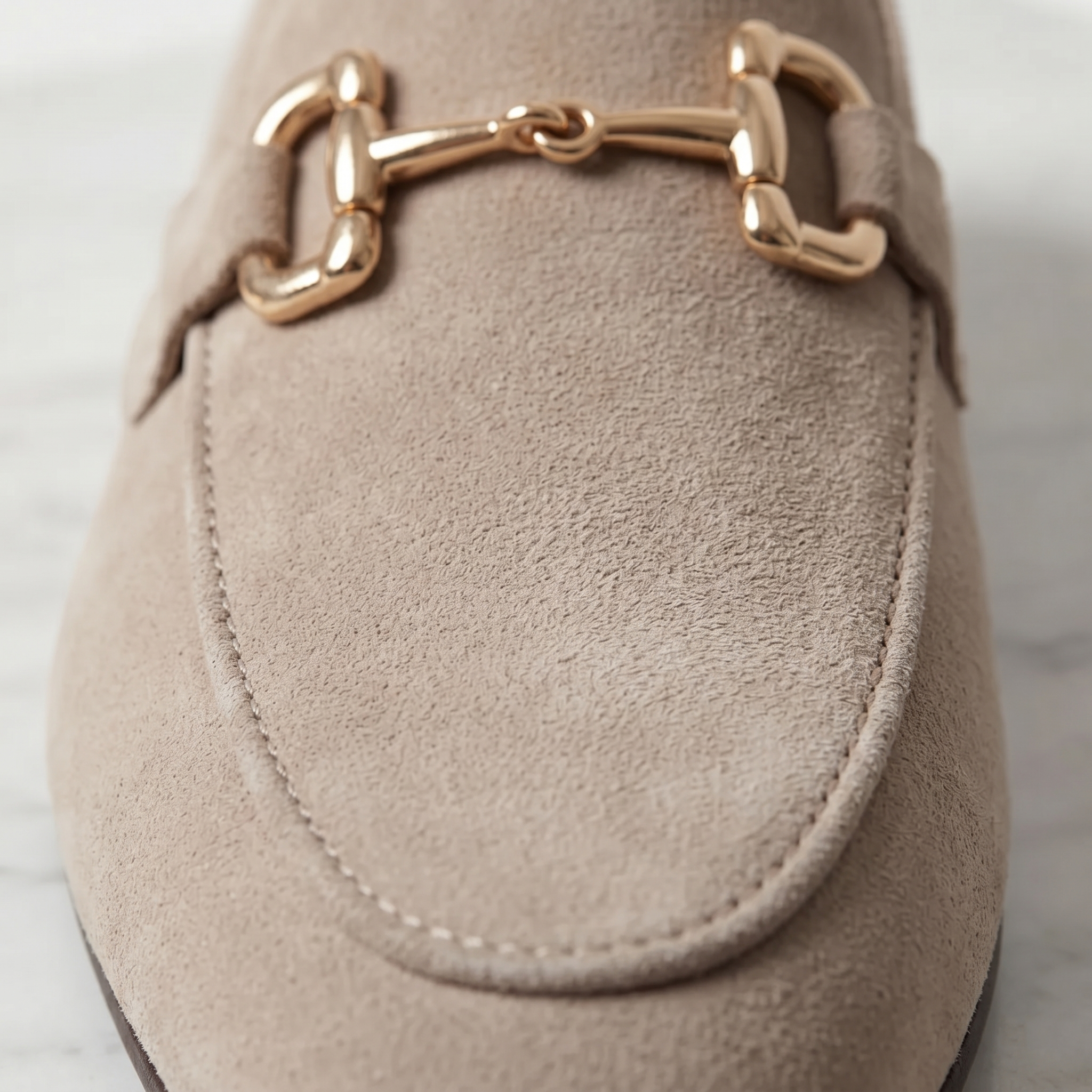 Men's Suede Slip On Smart Casual Horsebit Loafers