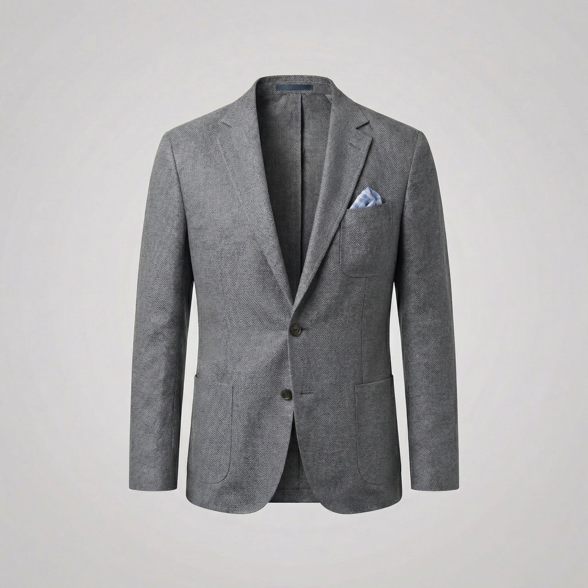 Men's Linen Blazer Single Breasted Smart Casual Summer