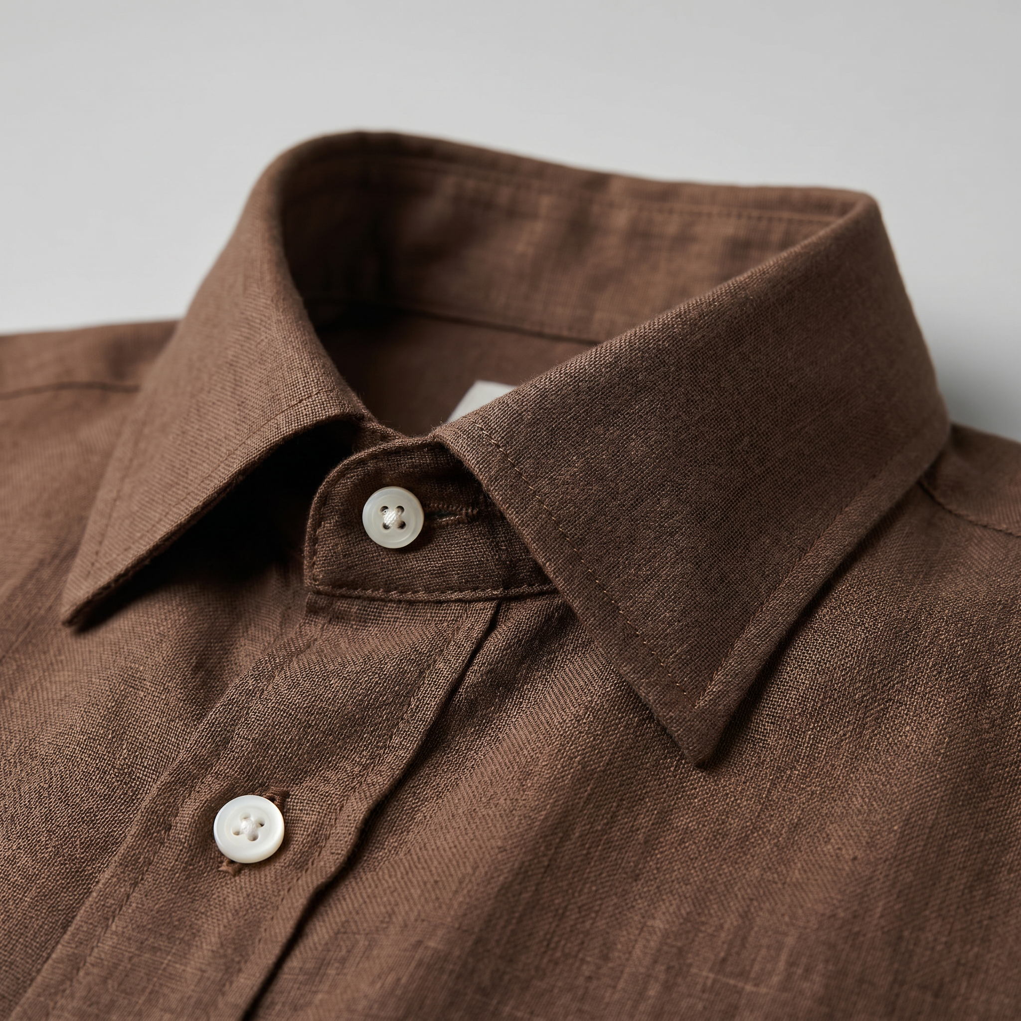 Men's Linen Oversized Long Sleeve Shirt Summer