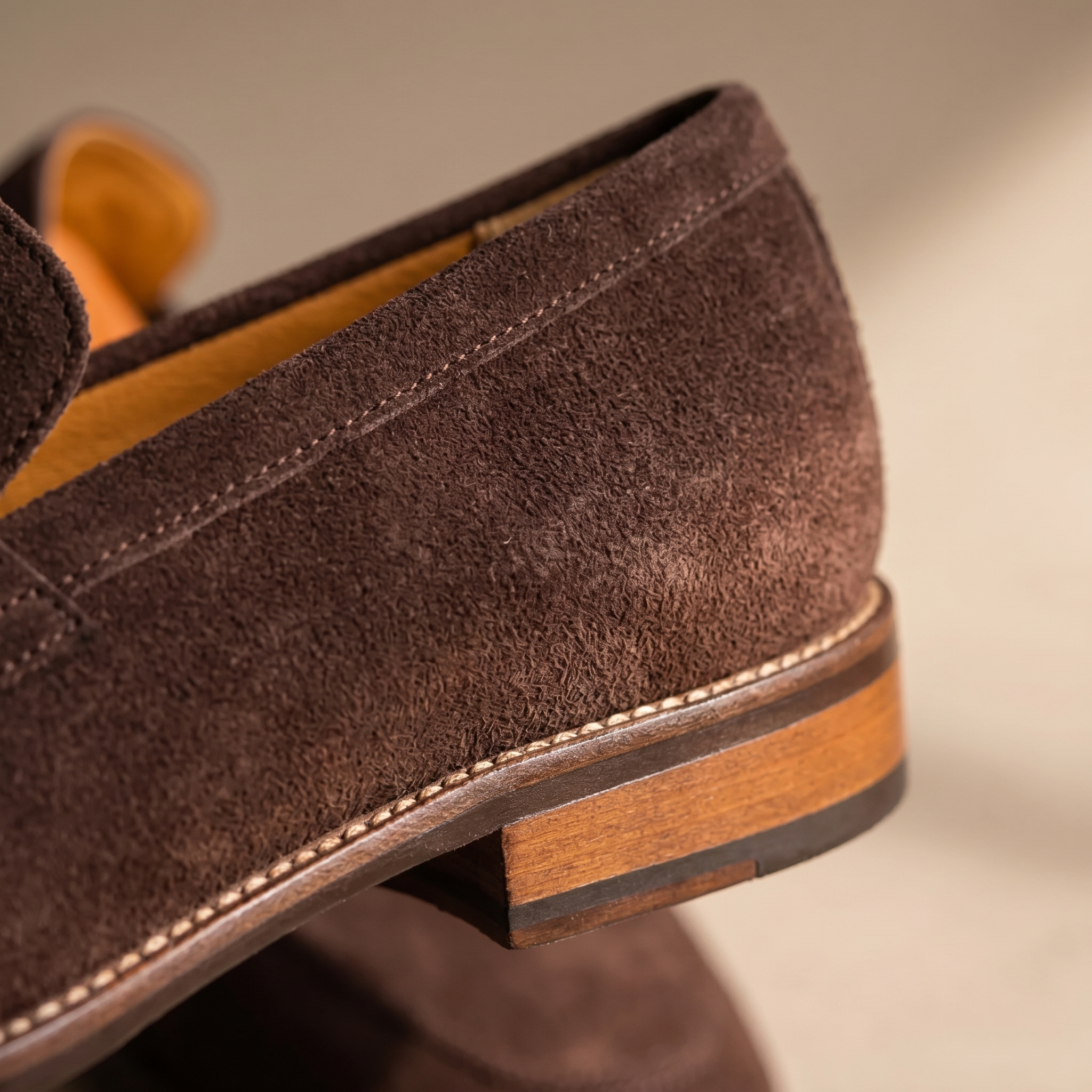 Men's Suede Slip On Smart Casual Penny Loafers