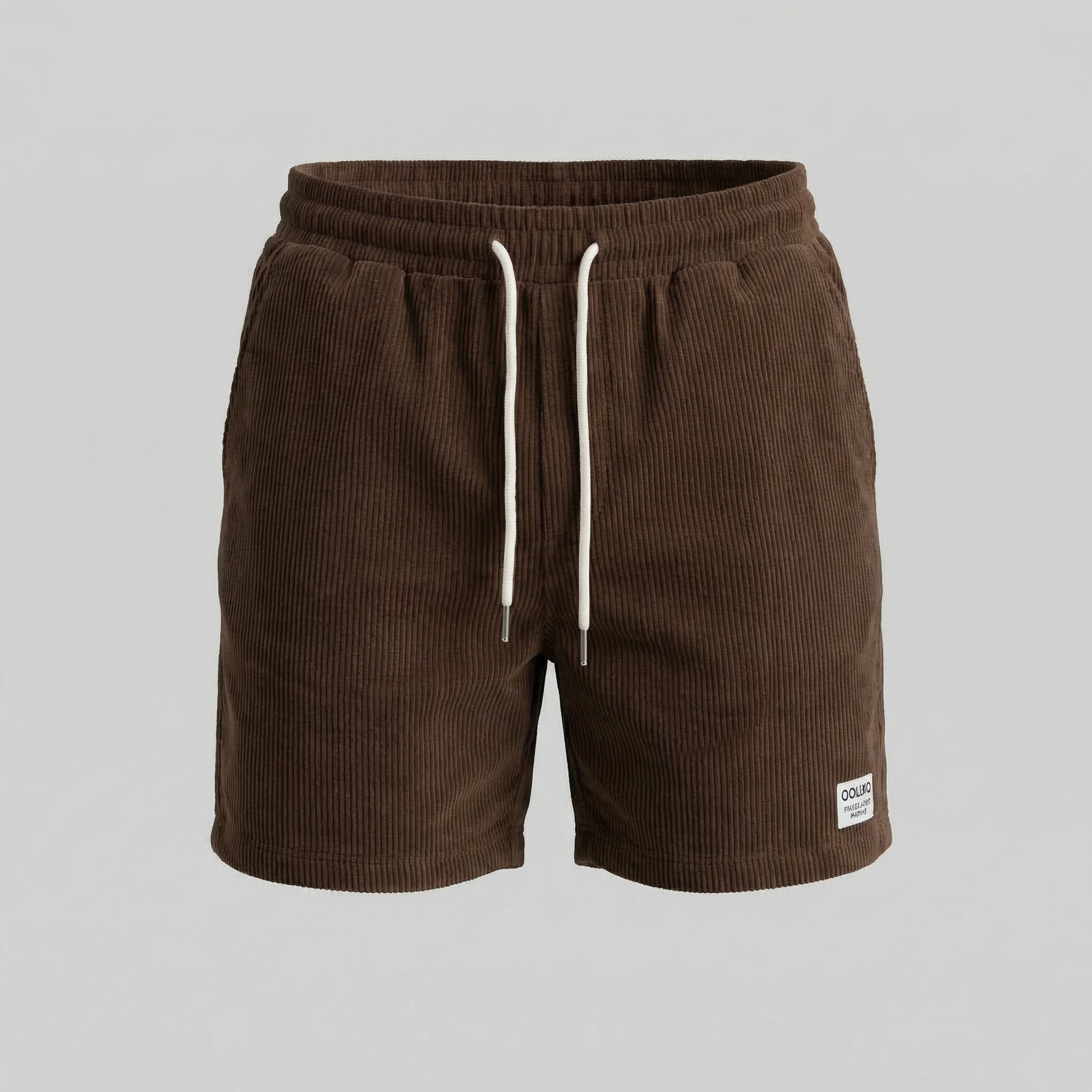 Men's Striped Drawstring Swim Shorts Summer Beach
