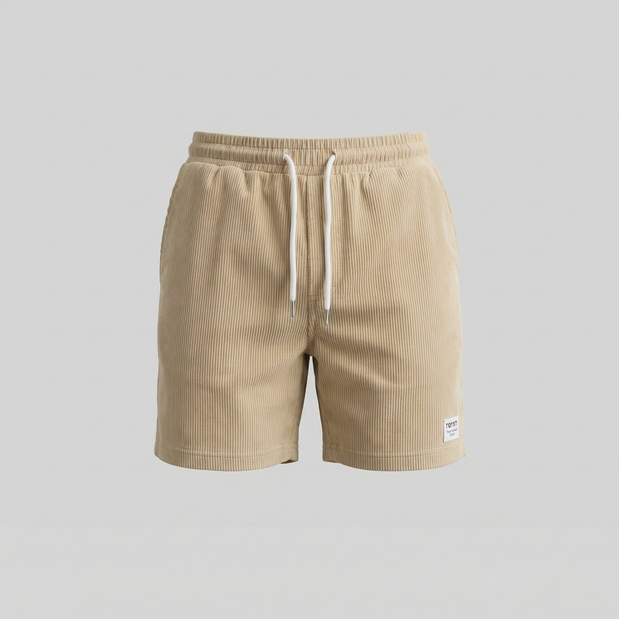 Men's Striped Drawstring Swim Shorts Summer Beach