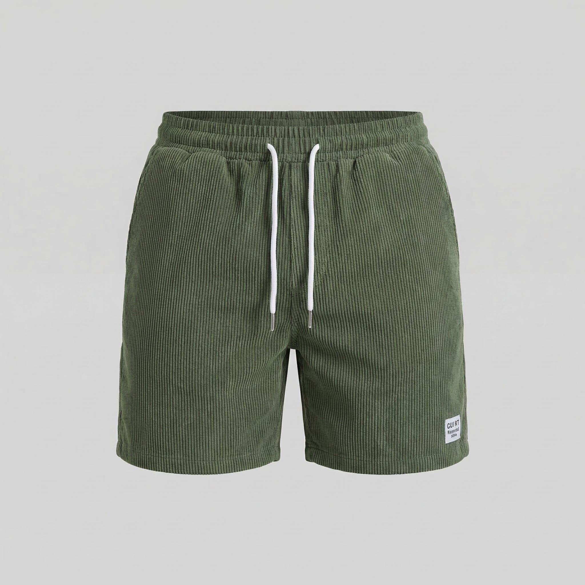 Men's Striped Drawstring Swim Shorts Summer Beach