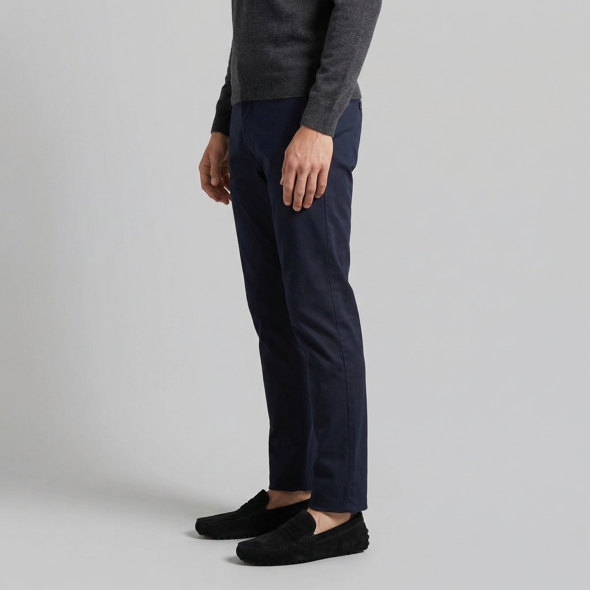 Men's Suede Driving Loafers Slip On Casual Shoes