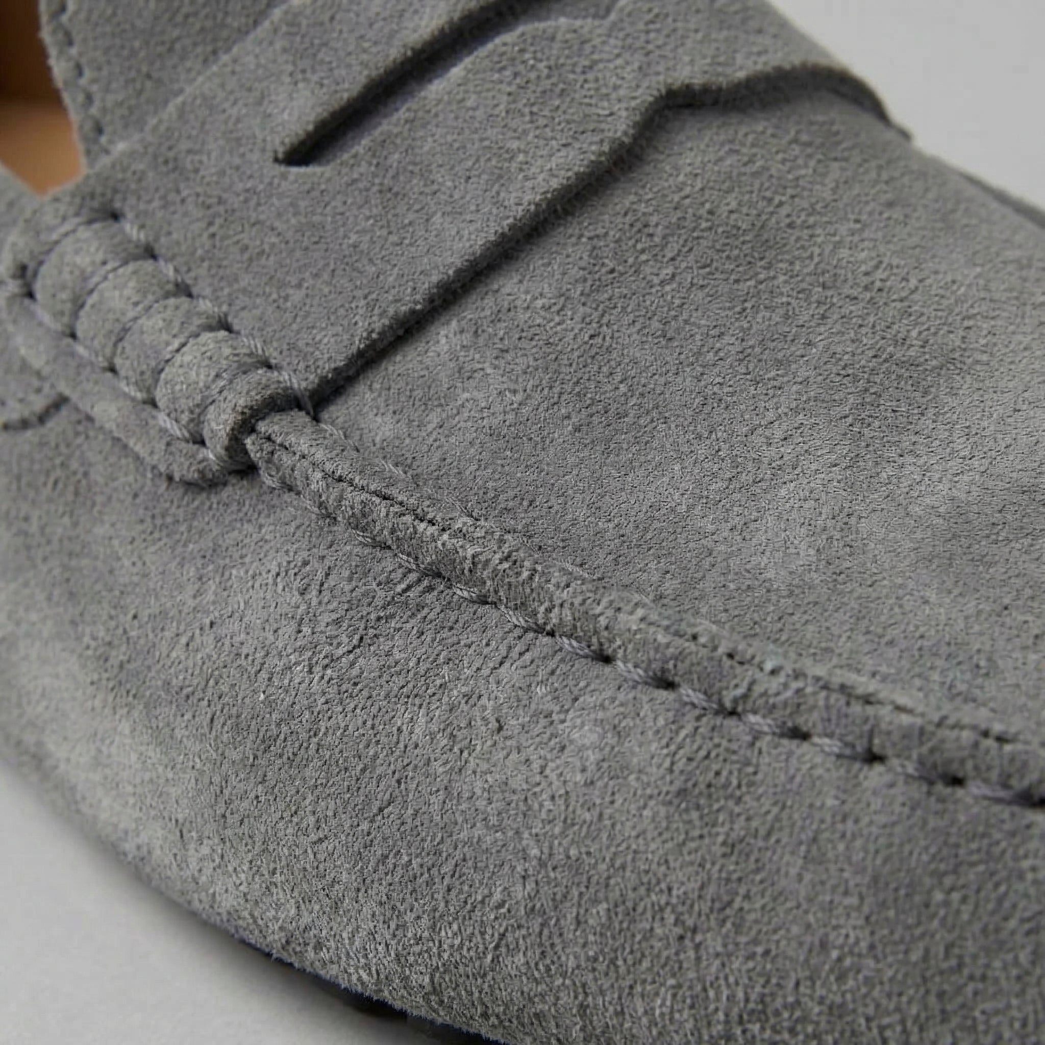 Men's Suede Driving Loafers Slip On Casual Shoes