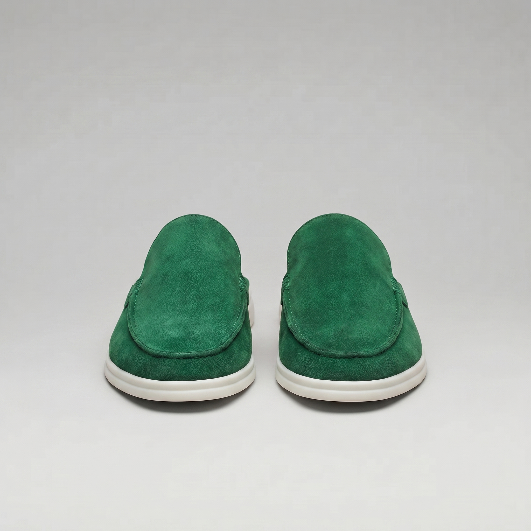 Men's Suede Backless Loafer Mules Slip On Casual Shoes