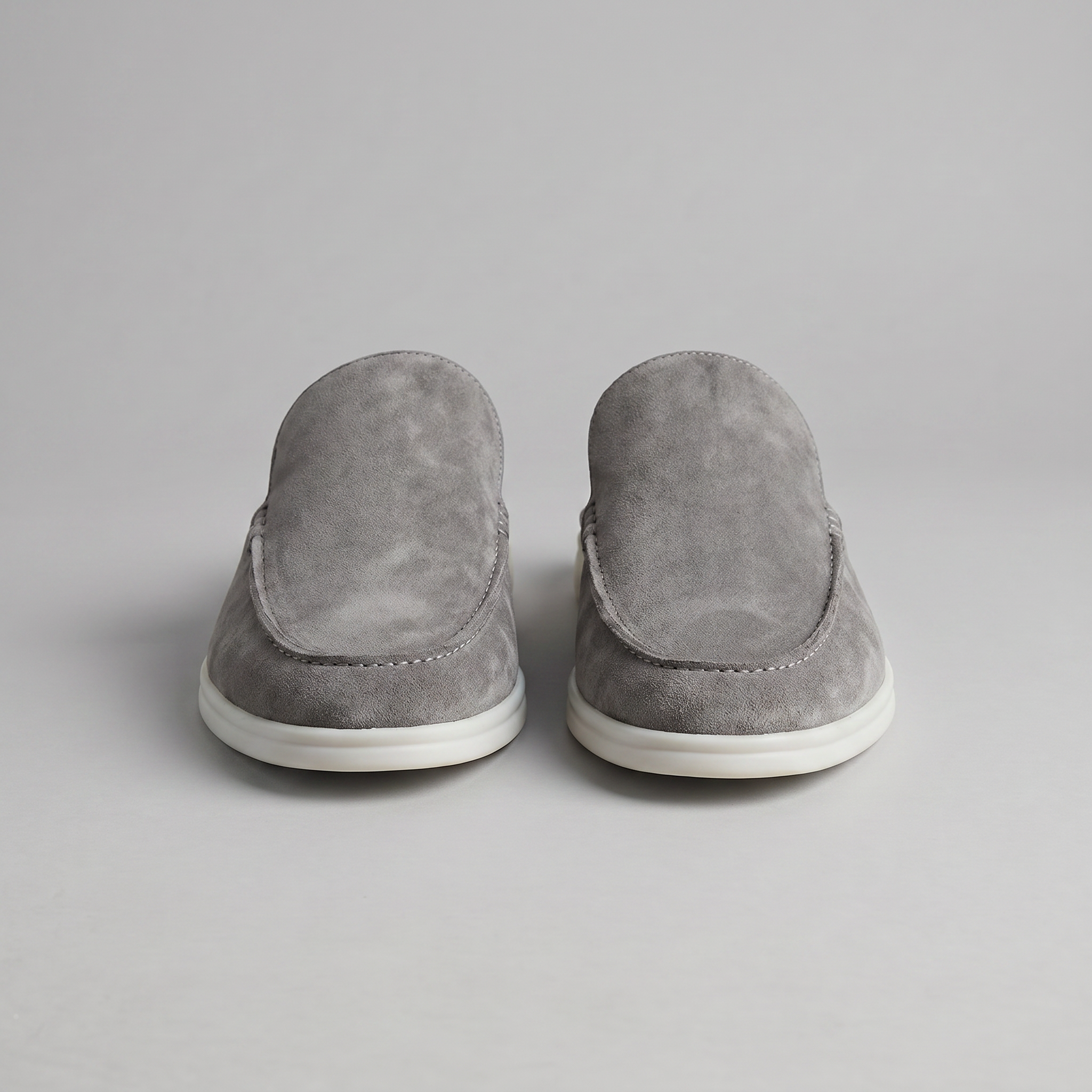 Men's Suede Backless Loafer Mules Slip On Casual Shoes