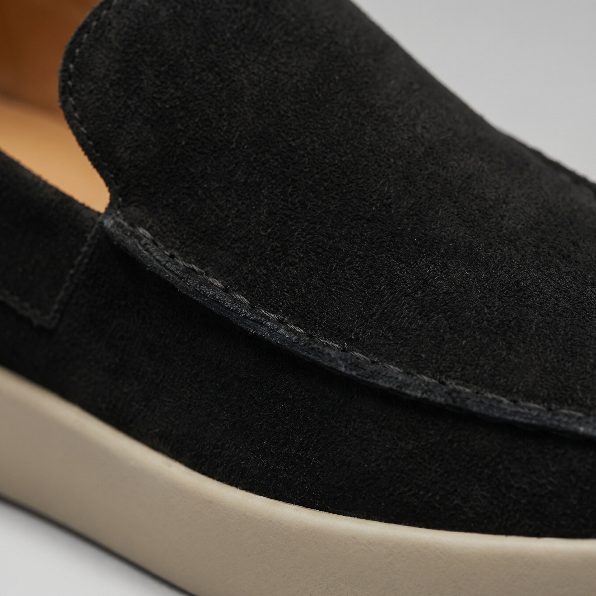 Men's Suede Slip On Loafer Sneakers Casual Shoes
