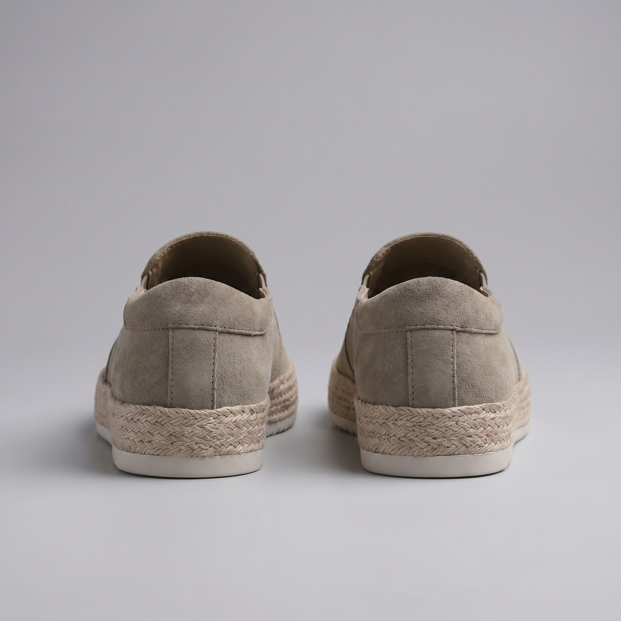 Men's Suede Slip On Espadrille Casual Summer Loafers