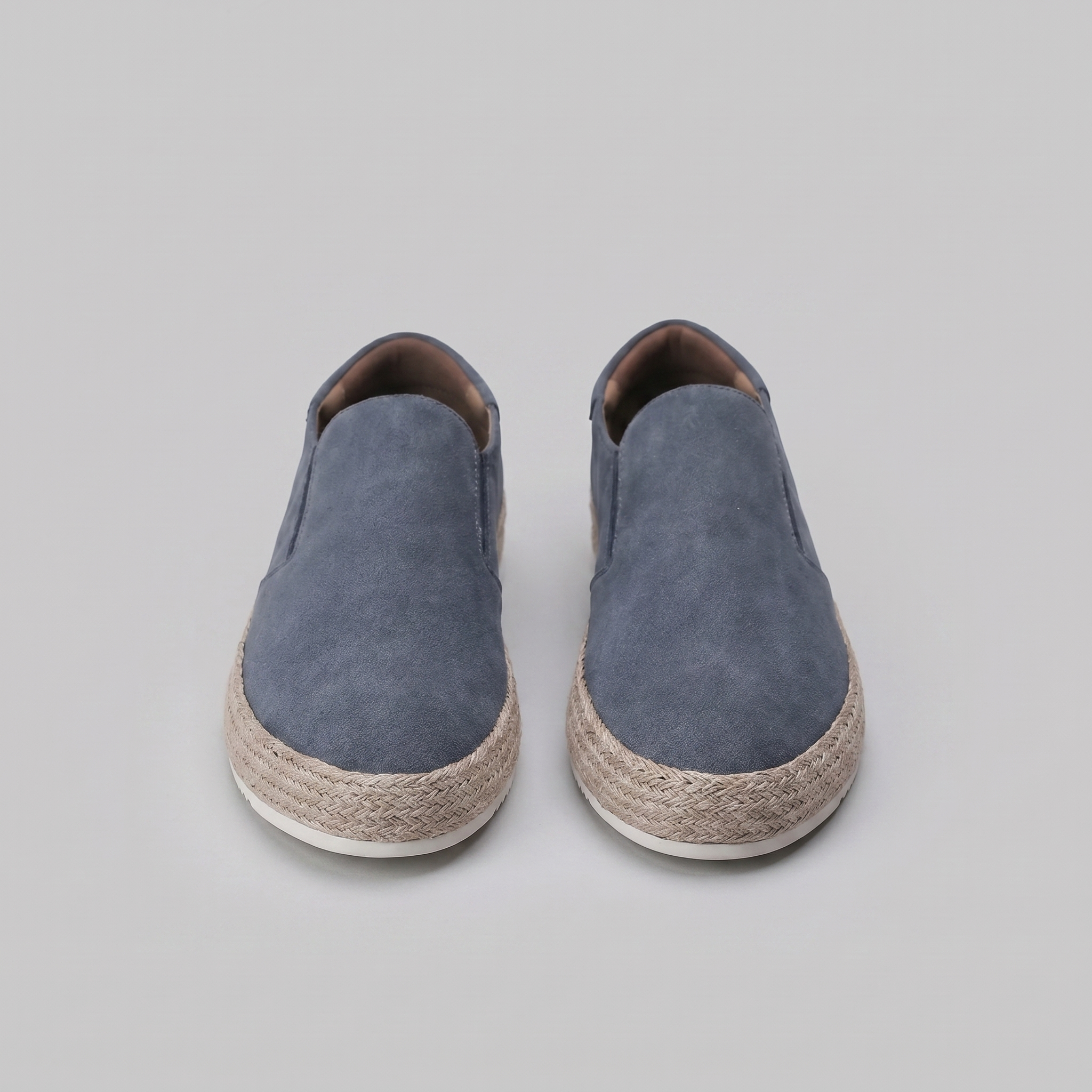 Men's Suede Slip On Espadrille Casual Summer Loafers