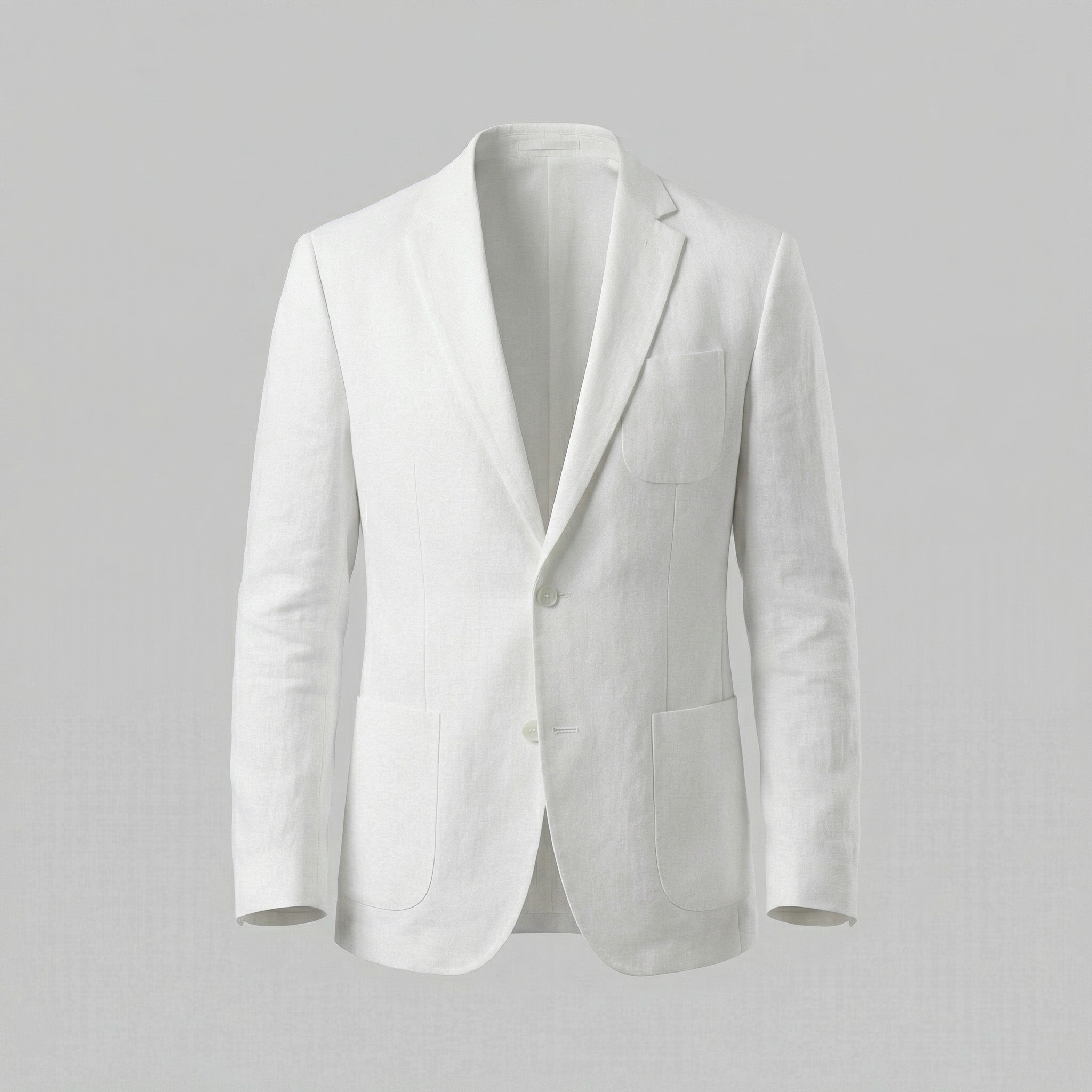 Men's Linen Blazer Relaxed Fit Smart Casual Summer