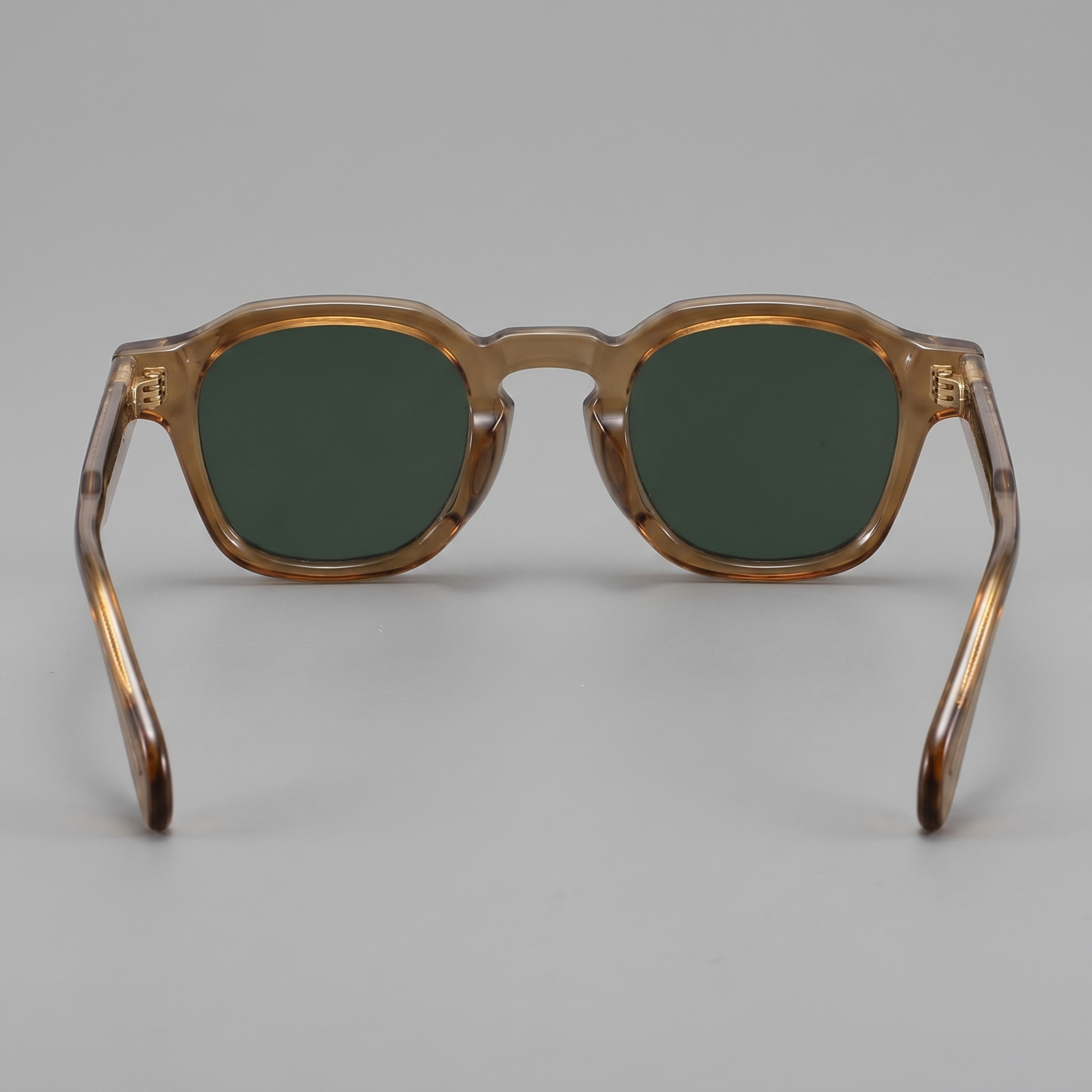 Men's Vintage Square Frame Sunglasses Dark Lens Summer