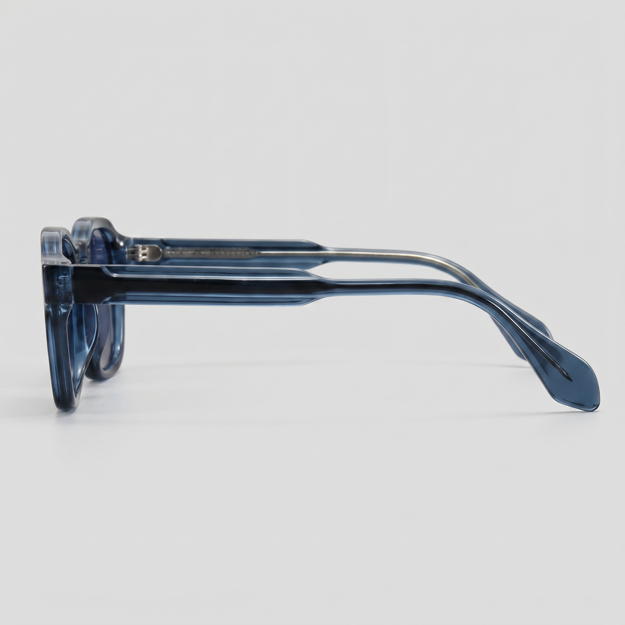 Men's Vintage Square Frame Sunglasses Dark Lens Summer