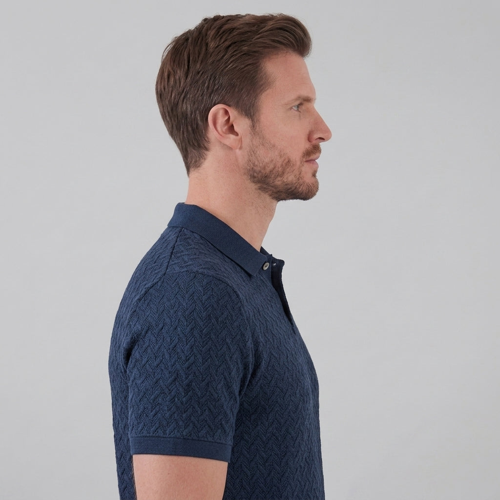 Men’s Summer Short Sleeve Solid Color Polo Shirt