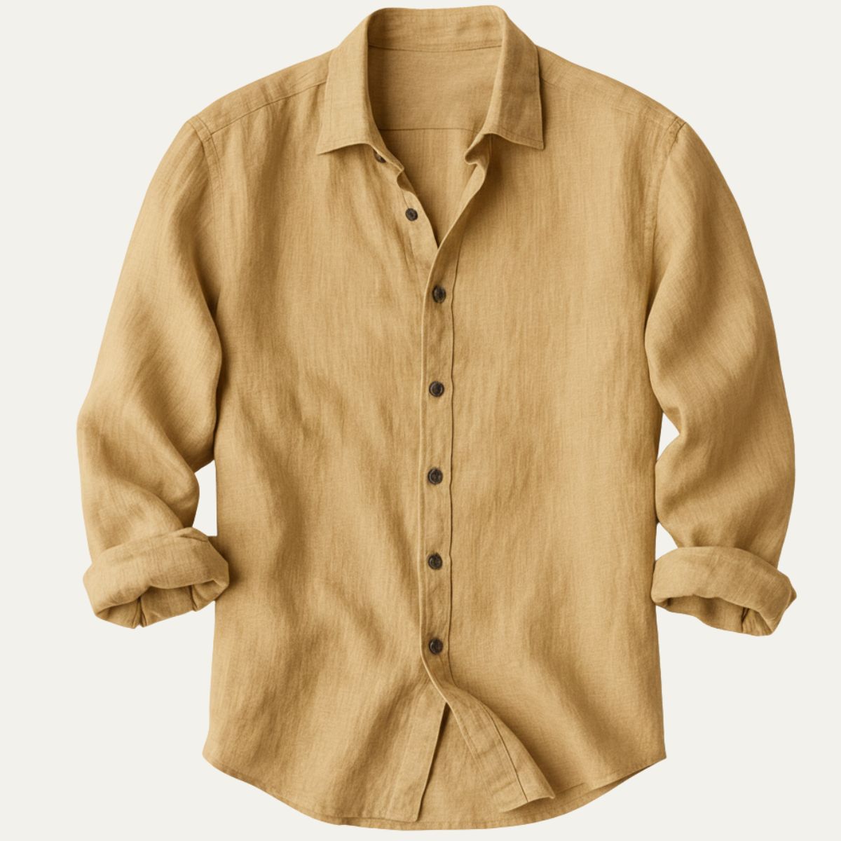 Men’s Zurich Vintage Long Sleeve Linen Shirt