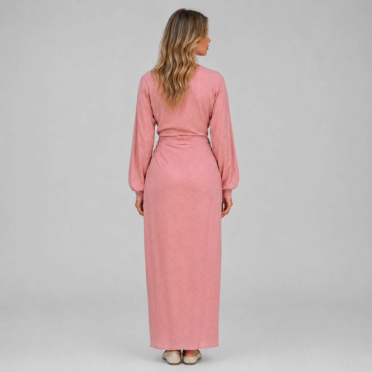 Women’s Flattering Wrap Maxi Dress