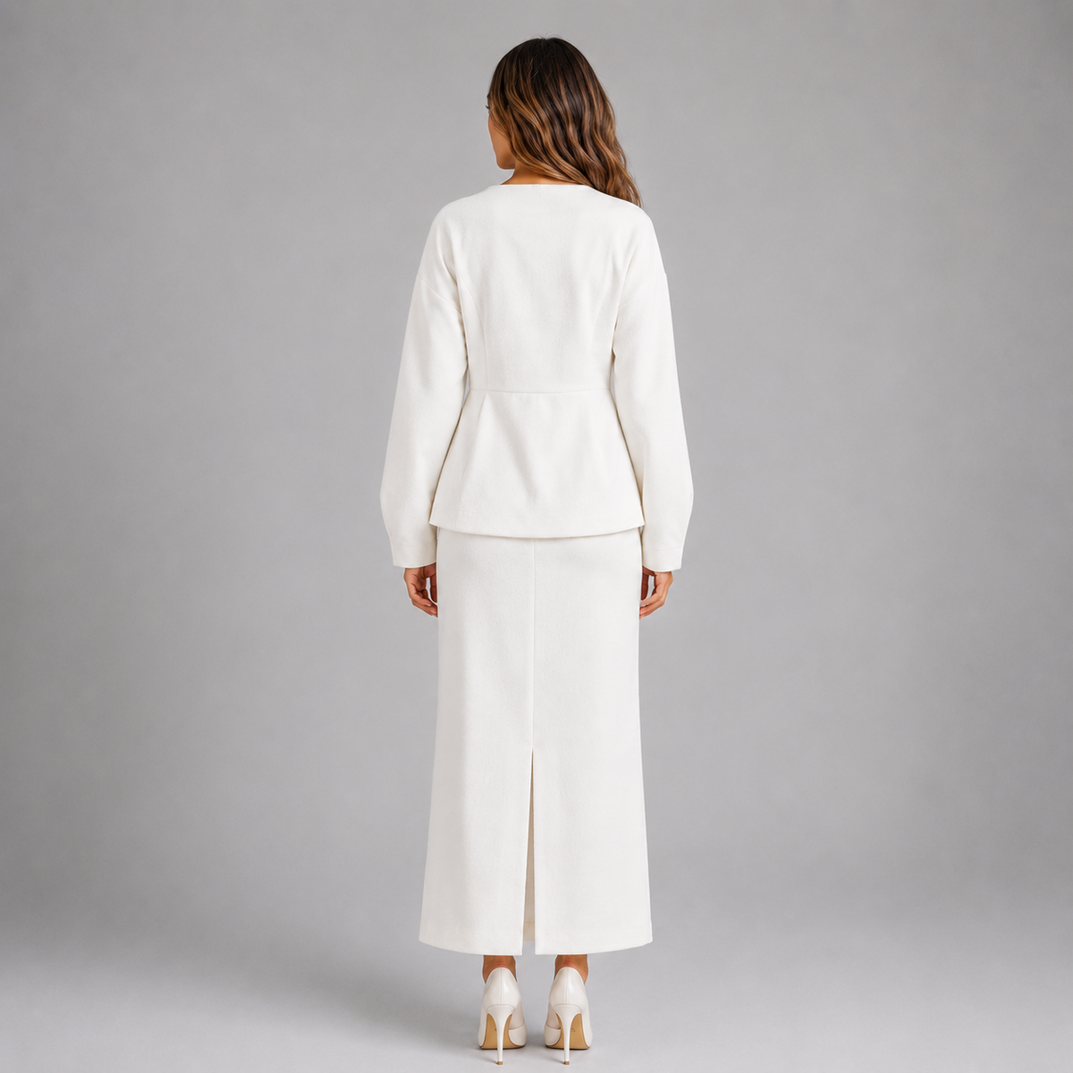 Women’s Two-Piece Skirt Suit