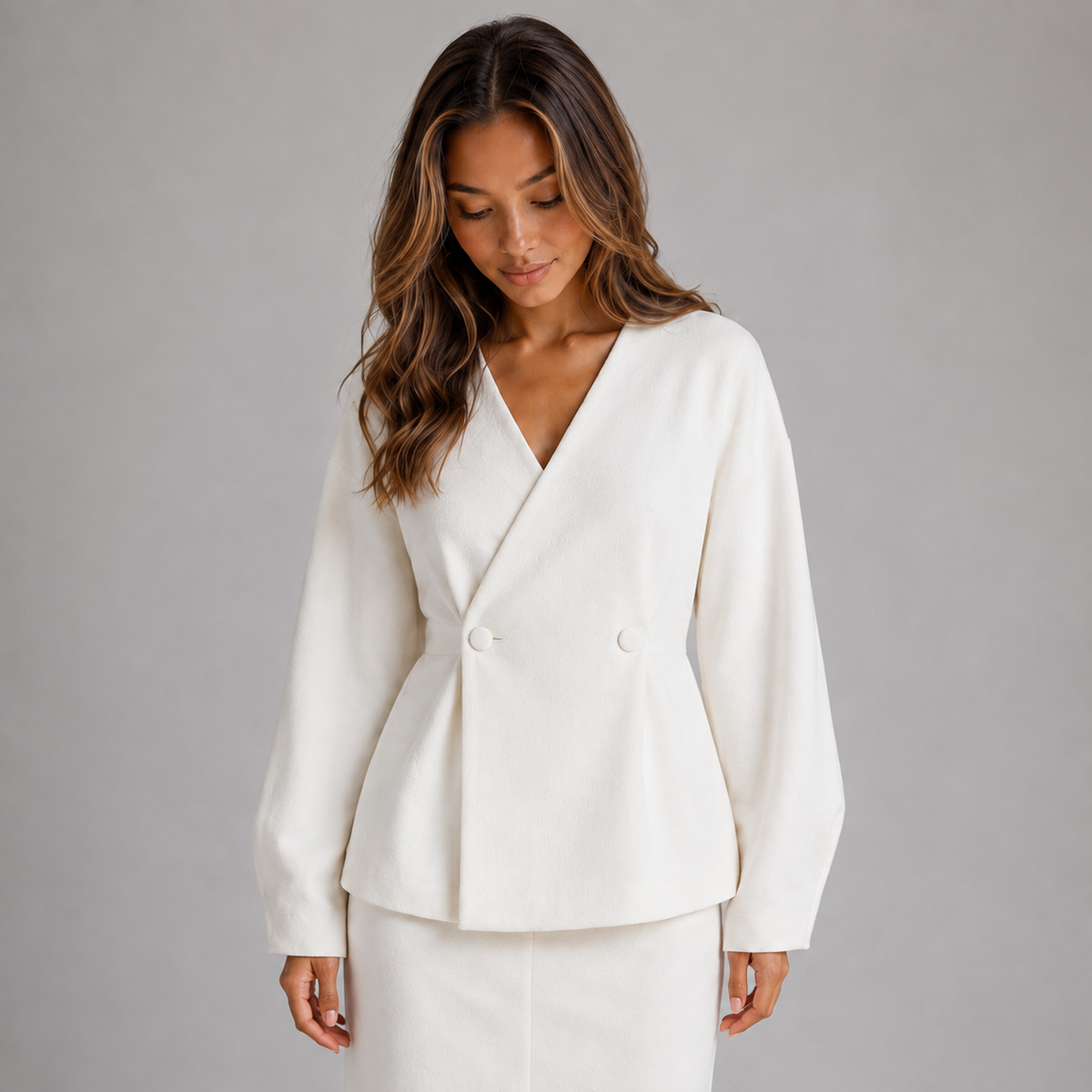 Women’s Two-Piece Skirt Suit