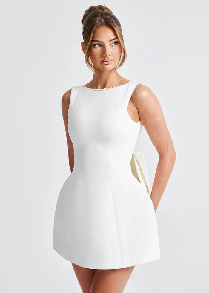 Dawn - Pearl Mini Dress - Lena Muse