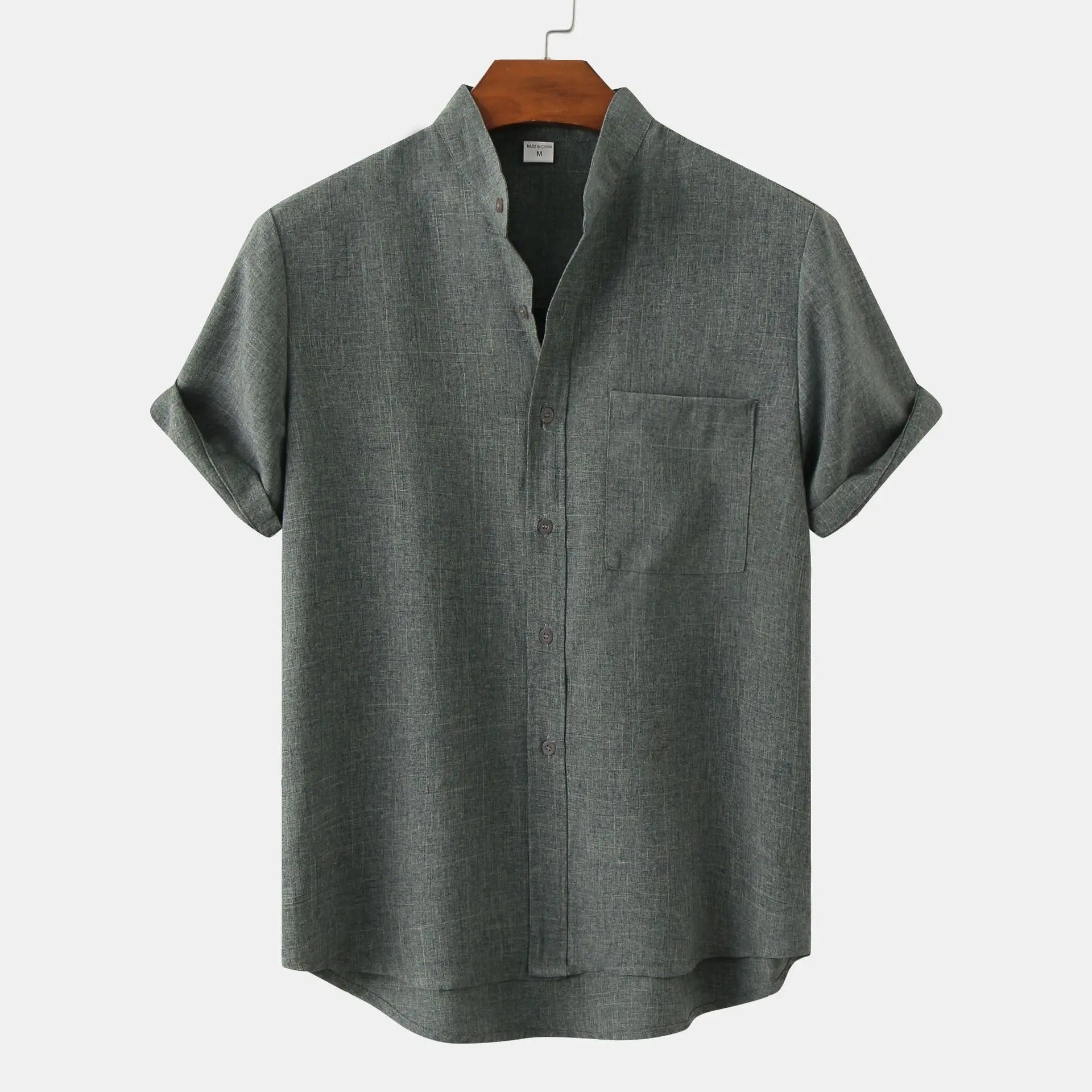 Bavmon Short-Sleeve Casual Summer Shirt