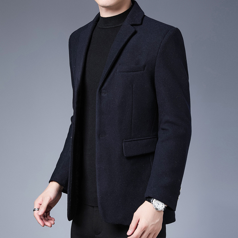 Men’s Classic Herringbone Tweed Blazer