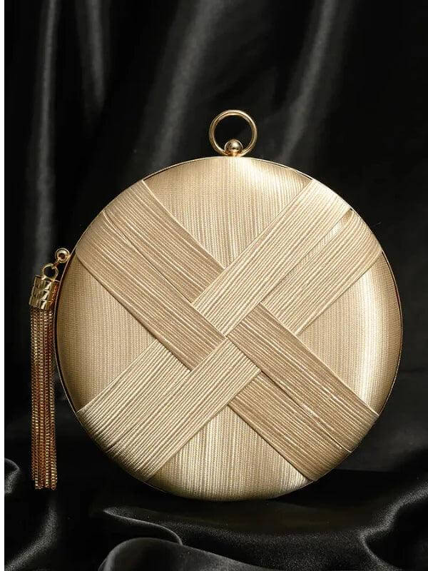 Mira - Satin Tassel Mini Bag - Lena Muse