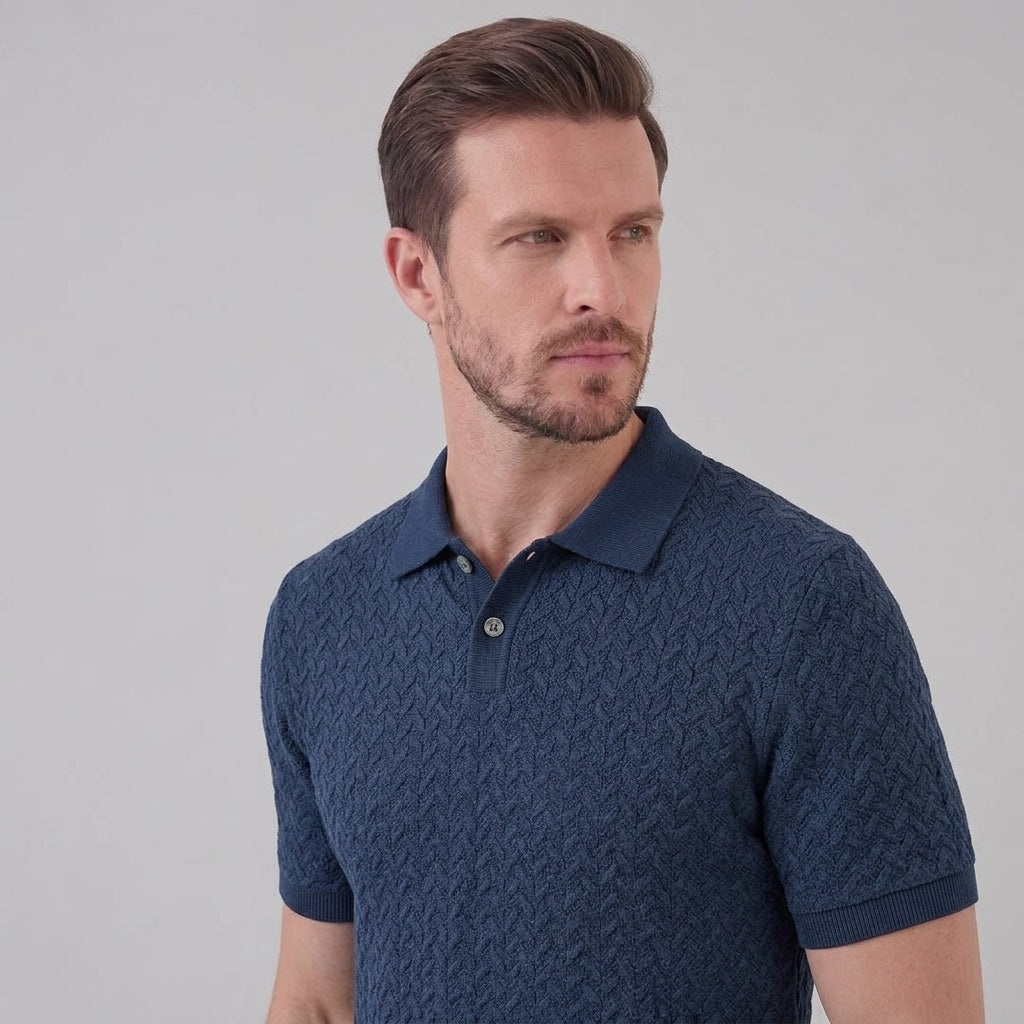 Men’s Summer Short Sleeve Solid Color Polo Shirt
