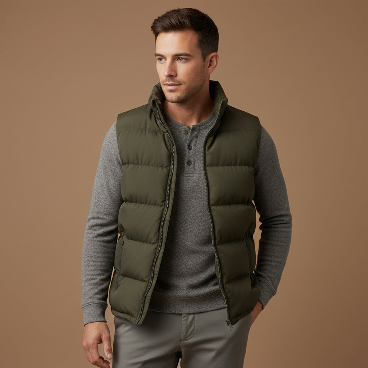 Peterborough Men’s Padded Spring Puffer Gilet