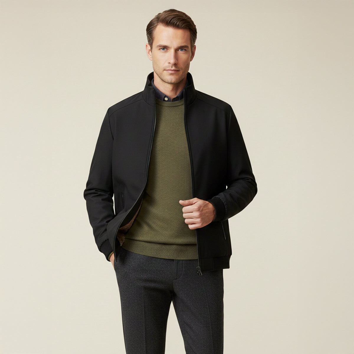 Men’s Fleece-Lined Jacket